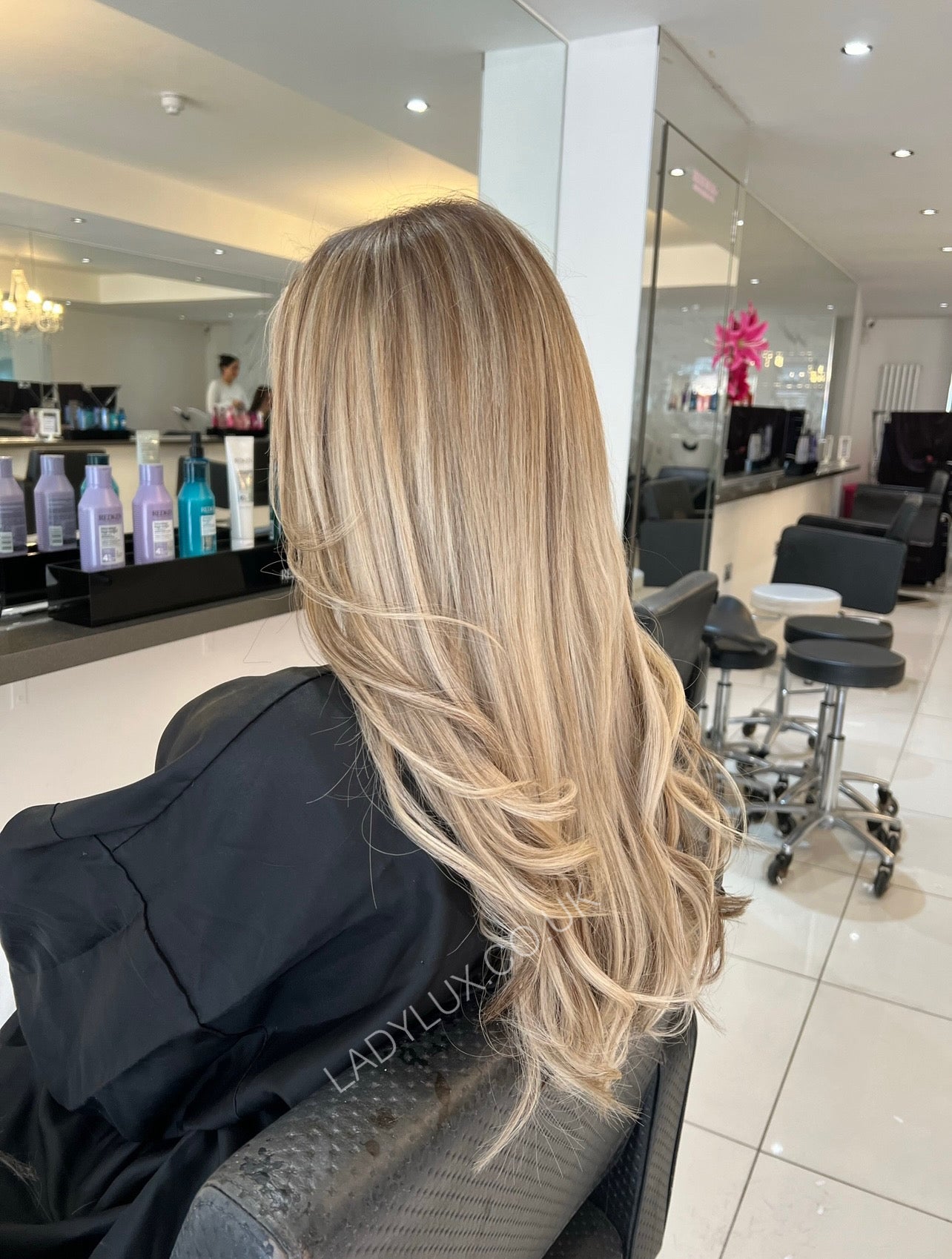 20” Deluxe 200g Human Hair - Vanilla Cream Balayage - Ladylux