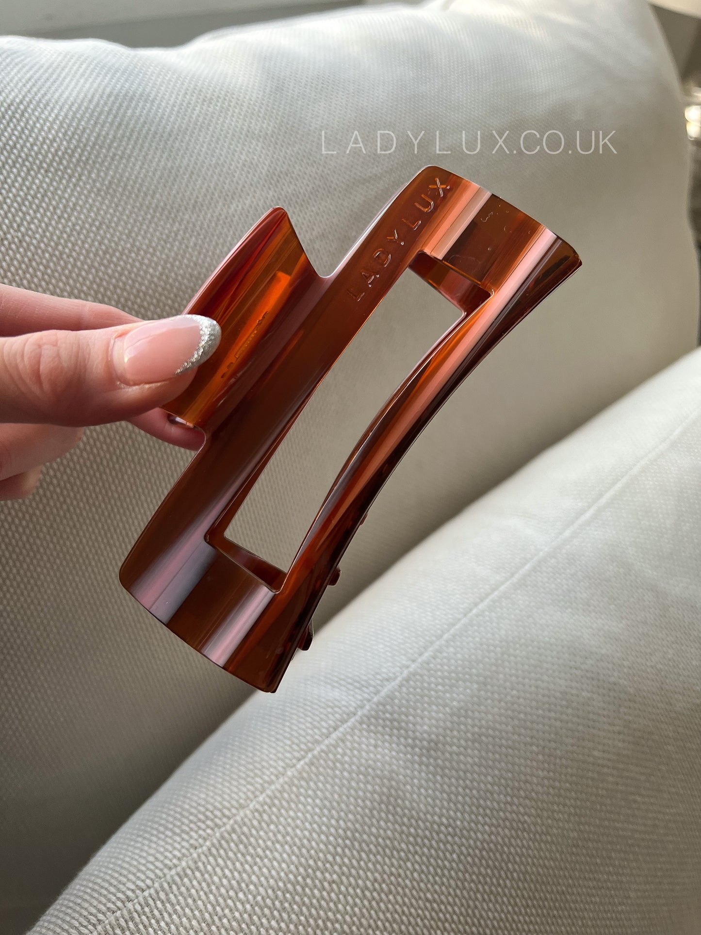 XXL Jumbo Claw Clip - Shade Rockyroad - Ladylux