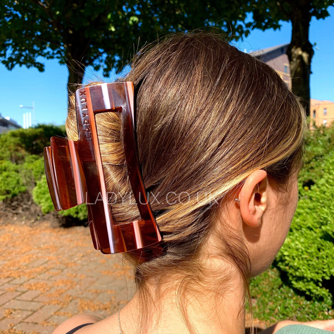 XXL Jumbo Claw Clip - Shade Rockyroad - Ladylux