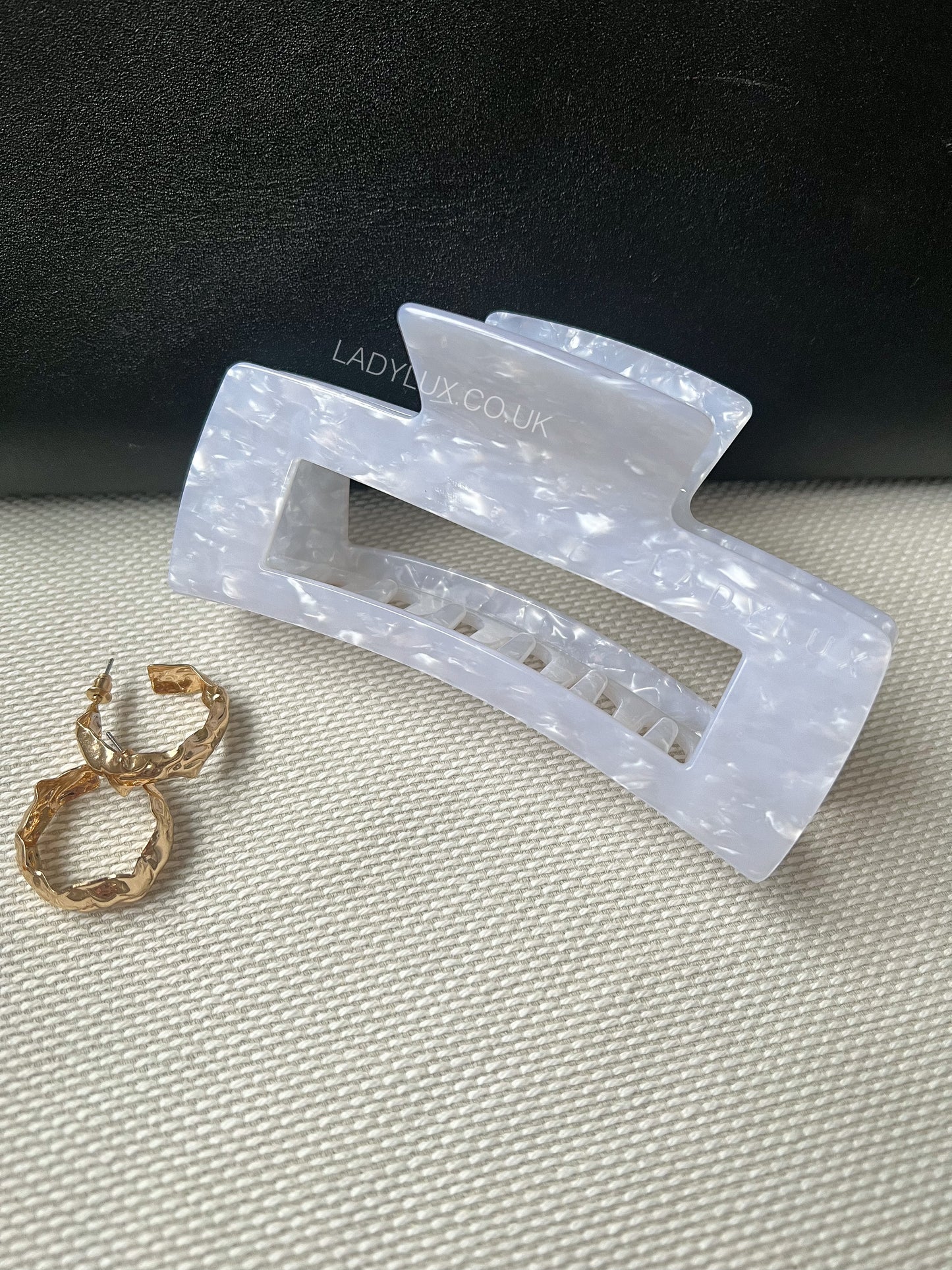 XXL Jumbo 90s Claw Clip - Shade Pearl - Ladylux
