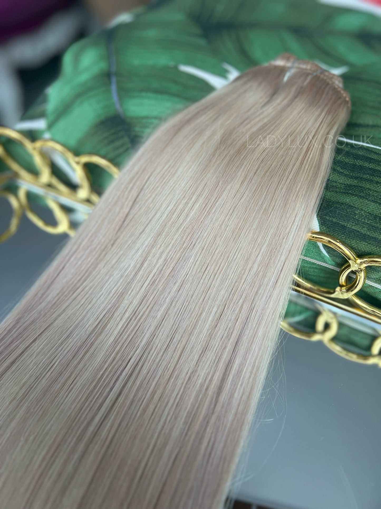 22” Deluxe 230g Human Hair -Ice Vanilla Latte - Ladylux
