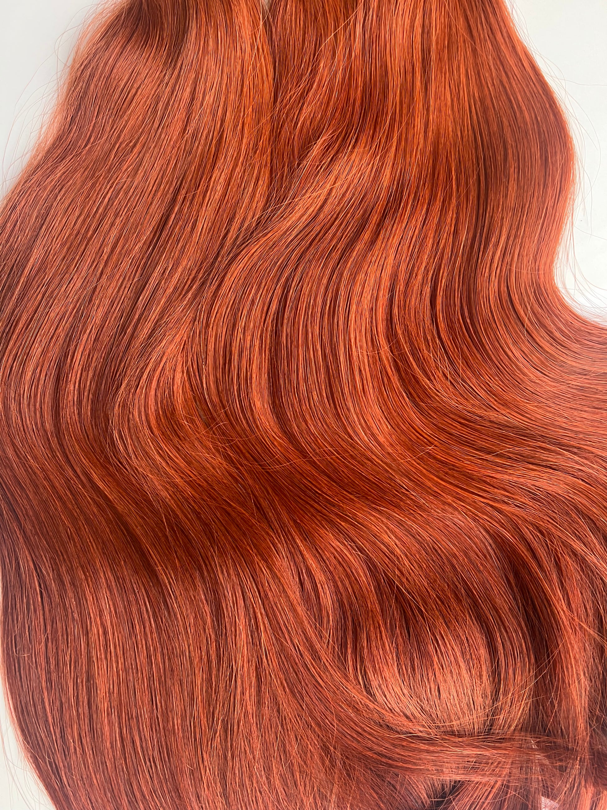 20” Tape in Hair Extensions - Shade Burnt Orange 530 - Ladylux