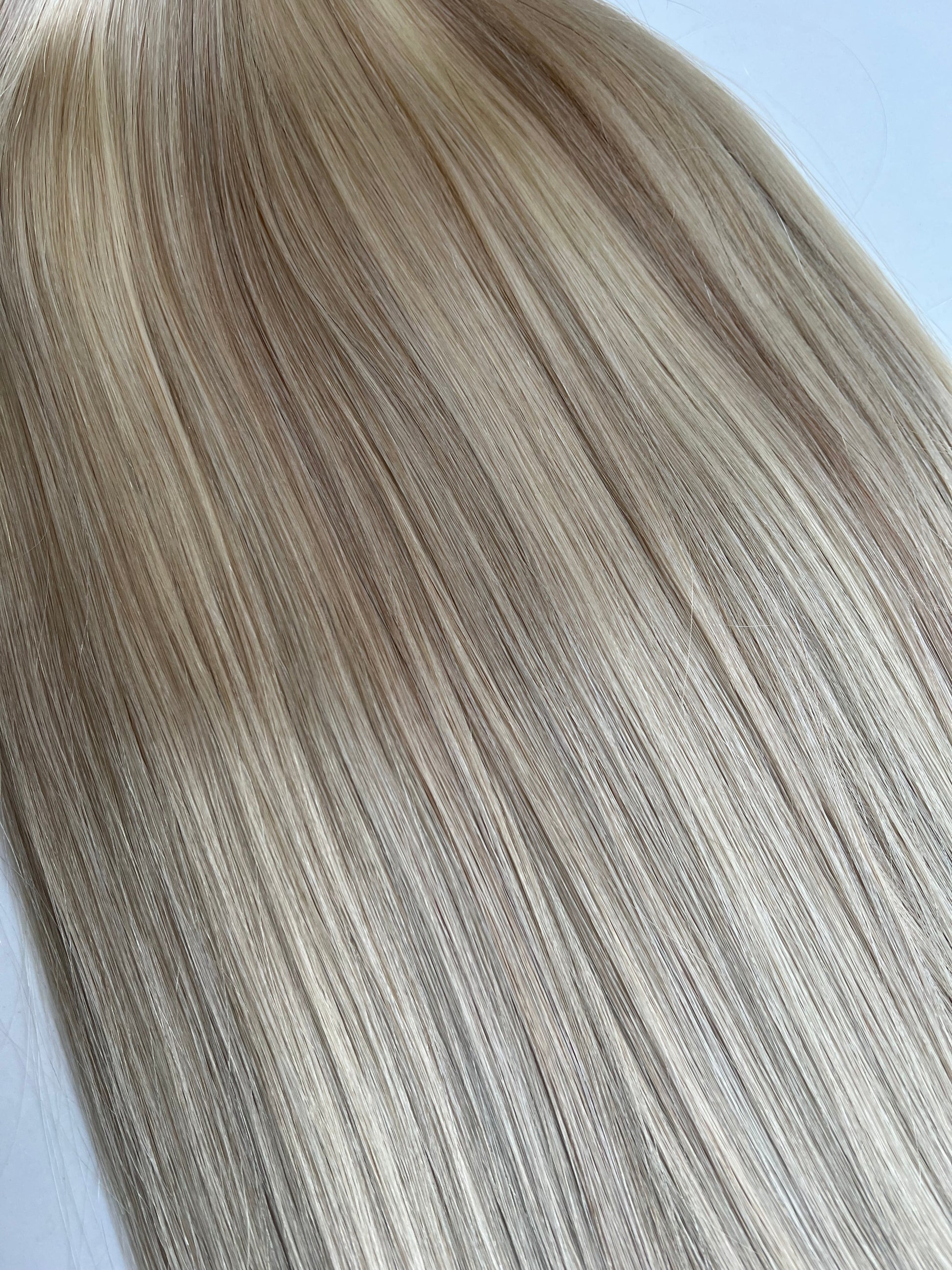 20” Tape in Hair Extensions - Shade Iced Creamy Blonde 60c/18c - Ladylux