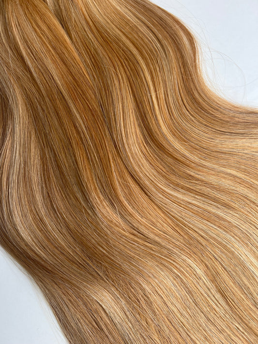 20” Tape in Hair Extensions Shade- Auburn Spice 30/22 - Ladylux